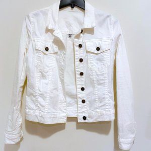 KUT from the Kloth white denim jacket